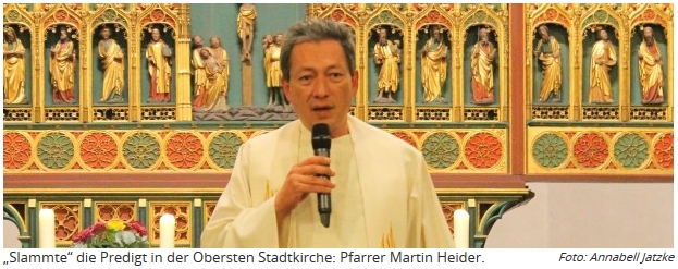 Martin Heider bei der Slampredigt 2015 02 11